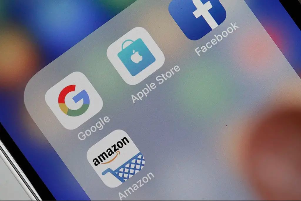 Acusan a Apple, Facebook, Amazon y Google de monopolio