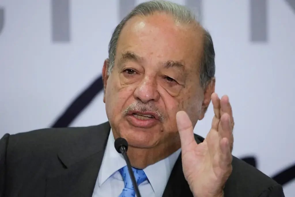 Carlos Slim, magnate de las telecomunicaciones. Financia la producción, en México y Argentina, de una vacuna contra la Covid-19.