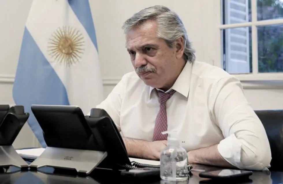 El presidente Alberto Fernández participará de una llamada con los tenedores de bonos.