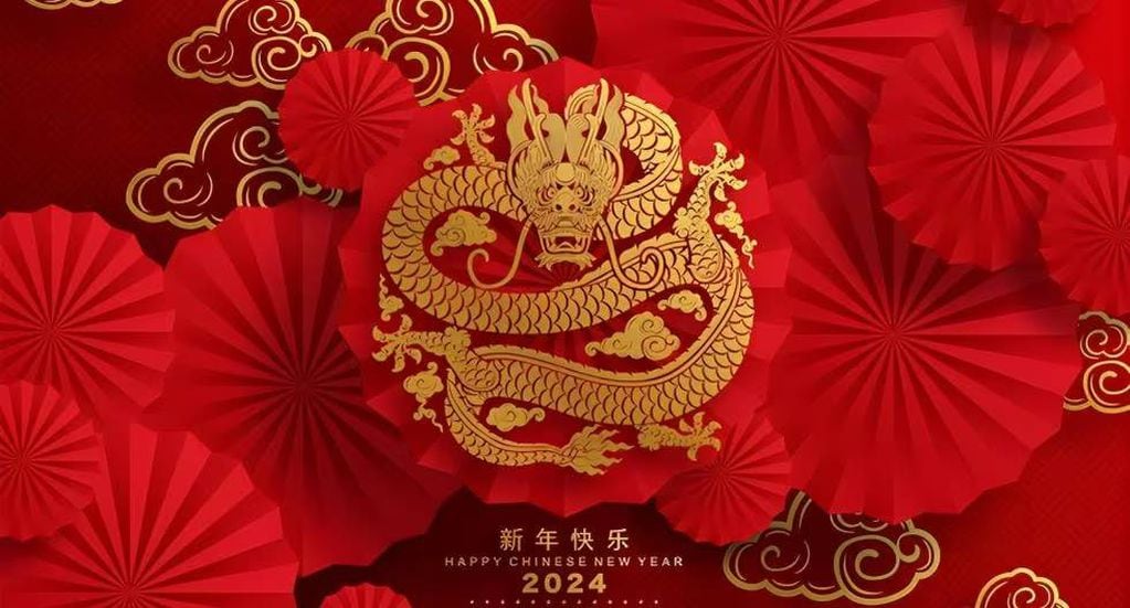 El animal del Año Nuevo Chino es el Dragón de madera.